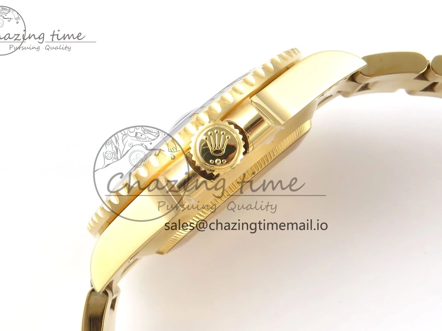 Submariner Black YG VS3135 Ceramic 116618 Steel 1:1 LN Edition Plated VSF 904L Best 0115